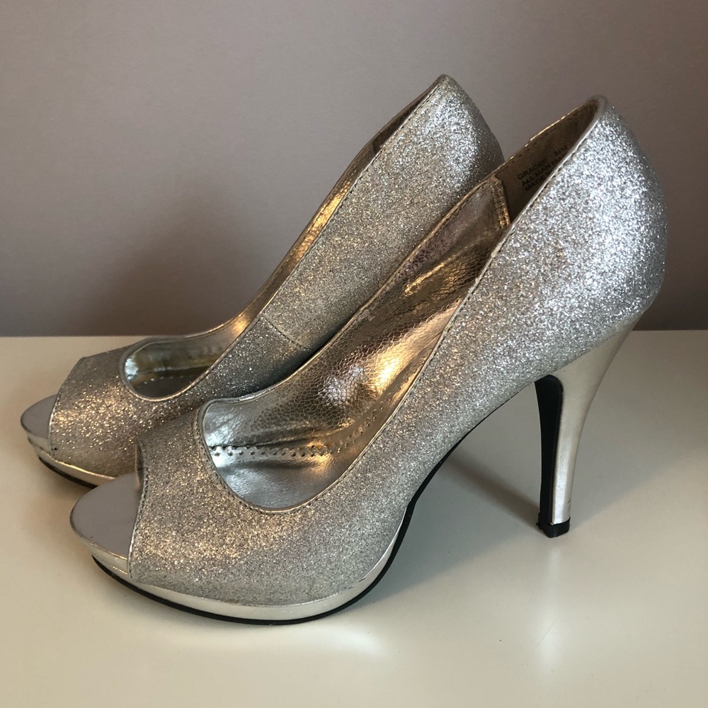Rampage Sparkly Heels